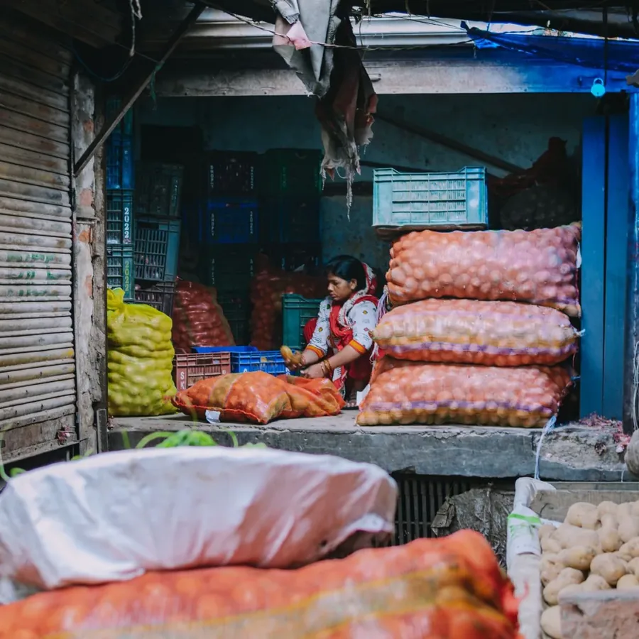 Kệ gạo, mắm, gia vị